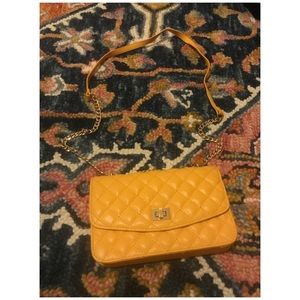 Forever 21 Yellow crossbody bag
